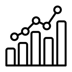 Data Vector Line Icon Design