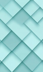 Obraz premium Cyan intersecting lines on a light cyan background, forming diamonds and triangles with subtle gradients. 
