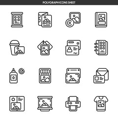 Polygraph Icons Sheet