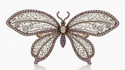 Fototapeta premium Butterfly-Shaped Bracelet with Delicate Filigree