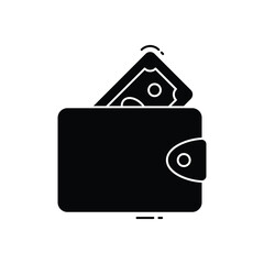 Wallet vector icon