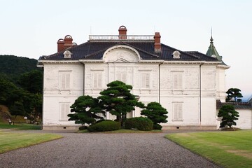Fototapeta premium 鳥取にある国指定重要文化財 仁風閣
