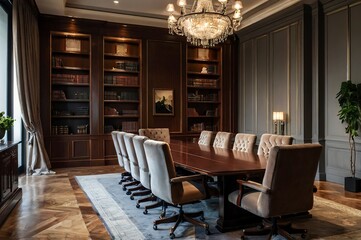 interior of a luxury hotel