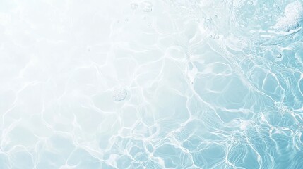 Obraz premium A serene view of clear water with gentle ripples and light reflections.