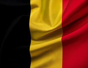 Fototapeta premium Belgium flag picture, Belgium flag image,