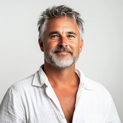 Obraz premium Middle-Aged Australian Man Portrait