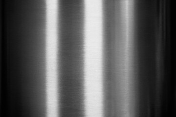 Monochrome brushed metal texture