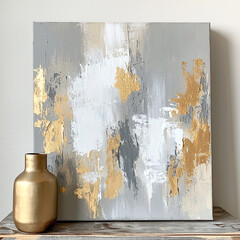 Abstract and colorful paint