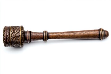 Gavel isolated on white background