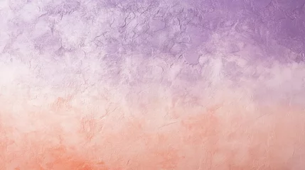 Verduisterende gordijnen Textured Wall With Purple To Peach Gradient © isend