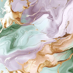 Abstract and colorful paint