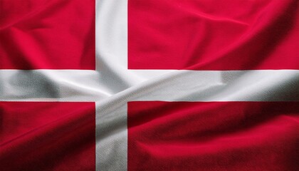 Fototapeta premium National Flag of Denmark