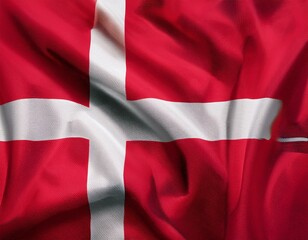 Fototapeta premium National Flag of Denmark