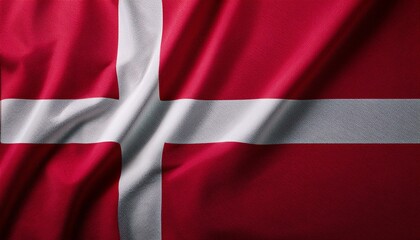Fototapeta premium National Flag of Denmark