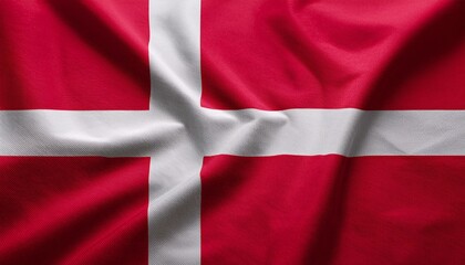 Obraz premium National Flag of Denmark