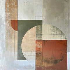 Abstract and colorful paint