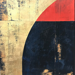 Abstract and colorful paint