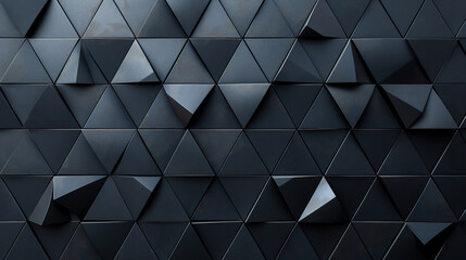 Fototapeta premium Geometric tile wallpaper with polished semigloss surface and black elements