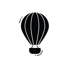 Obraz premium Hot Air Balloon vector icon
