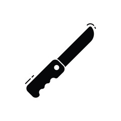 Knife vector icon