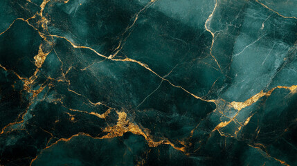 Rich emerald green marble background