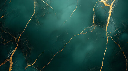 Rich emerald green marble background