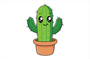cactus vector,  icon vector illustration,  cactus silhouette of a cactus isolated on a white background, eps, png, svg,  vector,
