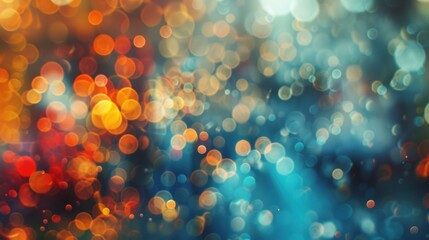 A dreamy defocused scene of imagination and experimentation.