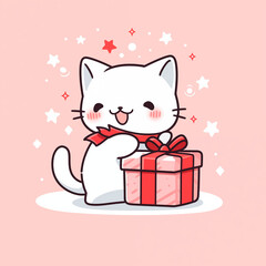 Christmas Joy Cat