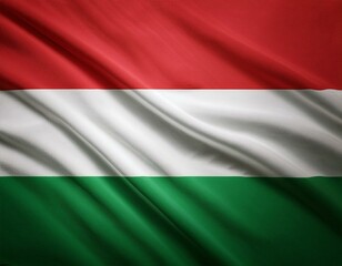 Obraz premium National Flag of Hungary, Hungary Flag,