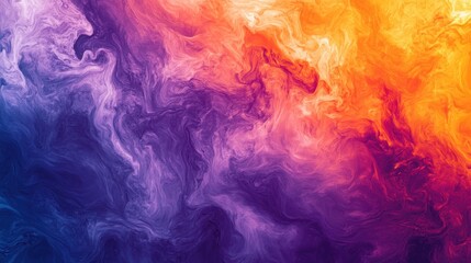 Fototapeta premium Abstract Swirling Colors Fluid Art Painting