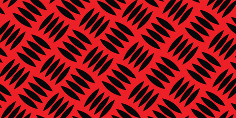 Diamond plate metal seamless pattern. Diamond structure texture. Metal construction background. Geometric diagonal tread stainless floor. vektor