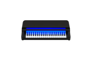 A sleek digital piano featuring illuminated keys and a modern design, perfect for musicians and enthusiasts.