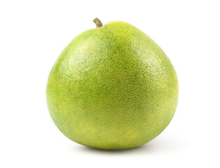 Pomelo fruit isolated on white background. Clipping path.