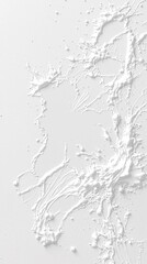 Abstract white paint splashes on light gray wall background, white, splashes, background, abstract