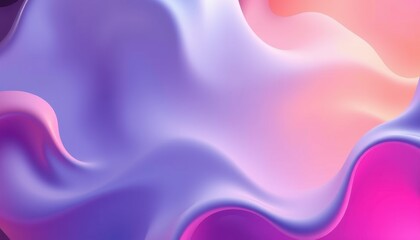 Obraz premium Abstract Purple Pink Fluid Wave Background Design