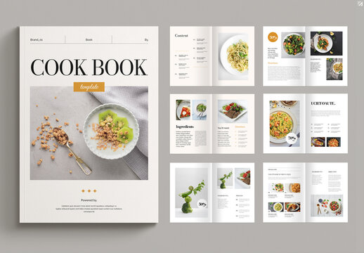 Cook Book Layout