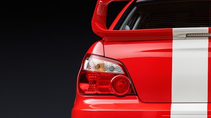 Drivers side brake light