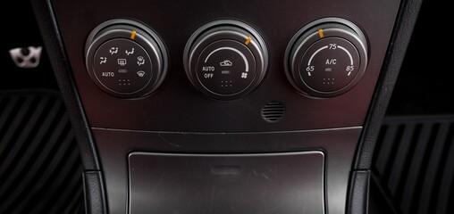 Heater control knobs