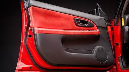 Drivers door on a car