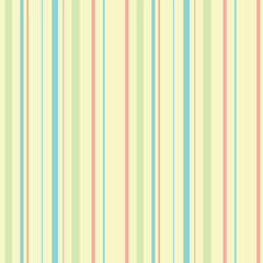 Pastel Colors Stripes Seamless Pattern. Vertical stripes repeating pattern design. EPS 10