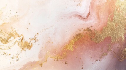 Fototapeta premium Abstract Pink Gold Swirl Marble Texture Design