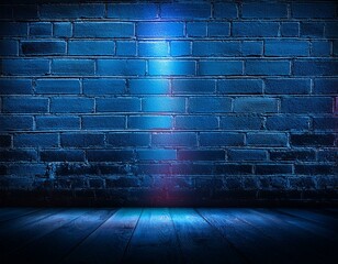 Brick wall, background, neon light