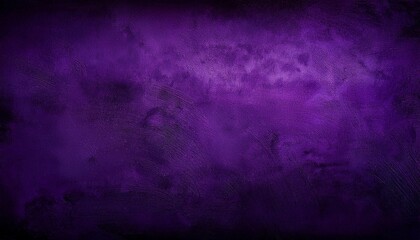 Fototapeta premium dark elegant purple marbled background with black vignette border and old distressed vintage grunge texture illustration