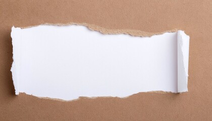 Brown Paper Rips Background