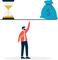 Time Finance. Business and Commercial Funding Solutions. time and money management.
