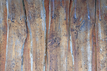 pared de madera hecha con tablones sin recortar enmohecida muro con textura  IMG_5500-as24
