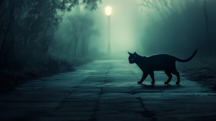 black cats bring bad luck, especially on Friday the 13th, is a superstition rooted in medieval Europe. They were often associated with witches and considered omens of misfortune.