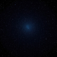 Obraz premium Twinkling stars set against a dark inky blackness creating an endless ocean of light, cosmic wonder, nocturnal sky, starlight