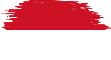 Brush On Monaco Flag